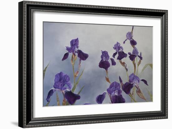 Iris hybrida, 2015-Odile Kidd-Framed Giclee Print