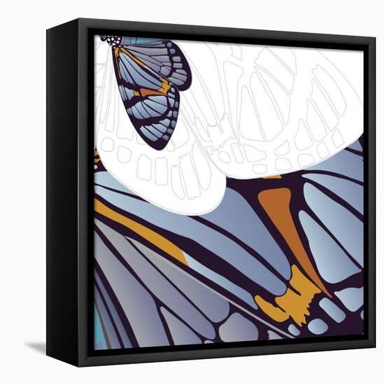 Iris Moth Design-Belen Mena-Framed Premier Image Canvas