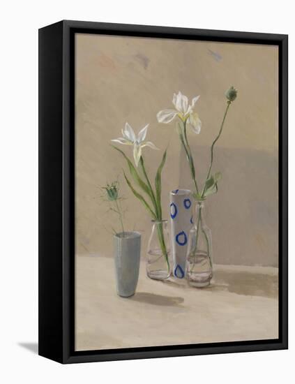 Iris & Nigella-William Packer-Framed Premier Image Canvas