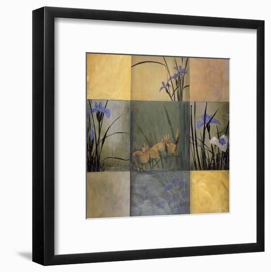 Iris Nine Patch-Don Li-Leger-Framed Giclee Print