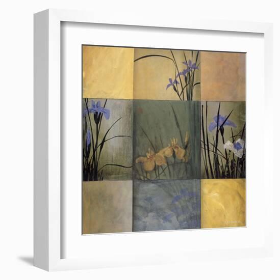 Iris Nine Patch-Don Li-Leger-Framed Giclee Print