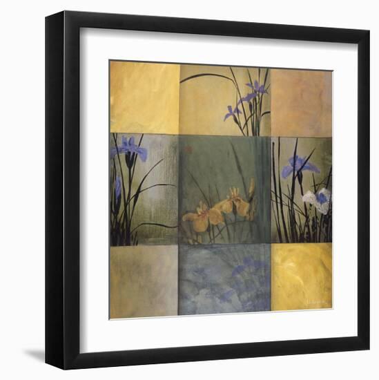 Iris Nine Patch-Don Li-Leger-Framed Giclee Print