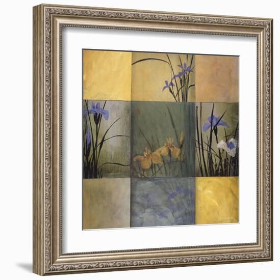 Iris Nine Patch-Don Li-Leger-Framed Giclee Print