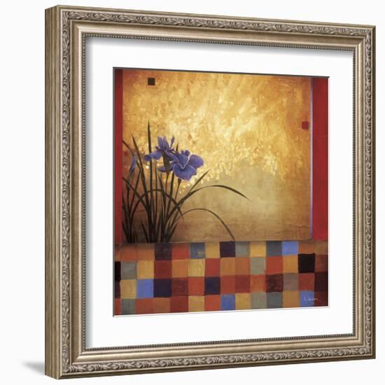 Iris Quilt-Don Li-Leger-Framed Giclee Print