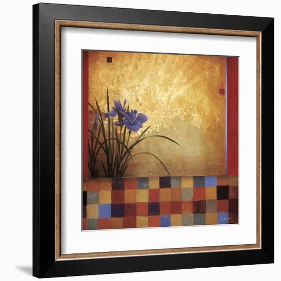 Iris Quilt-Don Li-Leger-Framed Giclee Print