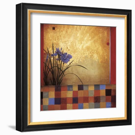 Iris Quilt-Don Li-Leger-Framed Giclee Print