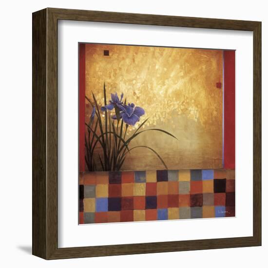 Iris Quilt-Don Li-Leger-Framed Giclee Print