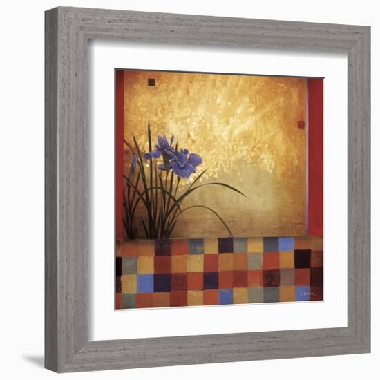 Iris Quilt-Don Li-Leger-Framed Giclee Print