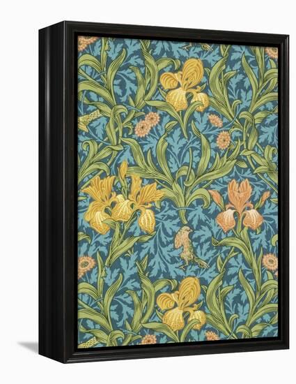 Iris Wallpaper, Paper, England, Late 19th Century-William Morris-Framed Premier Image Canvas