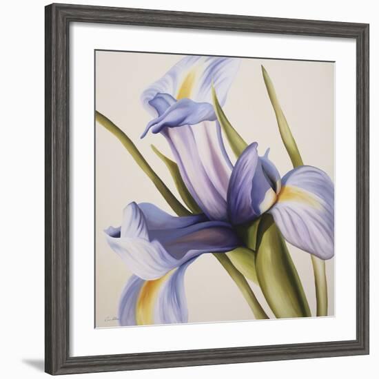 Iris Wind-Carolina Alotus-Framed Giclee Print