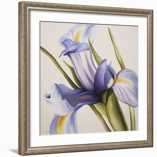 Iris Wind-Carolina Alotus-Framed Giclee Print