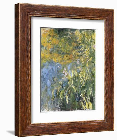 Iris-Claude Monet-Framed Art Print