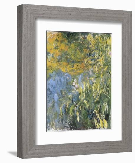 Iris-Claude Monet-Framed Art Print