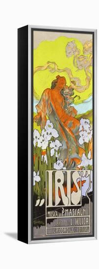 Iris-Adolfo Hohenstein-Framed Premier Image Canvas