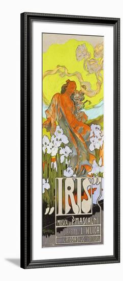 Iris-Adolfo Hohenstein-Framed Giclee Print