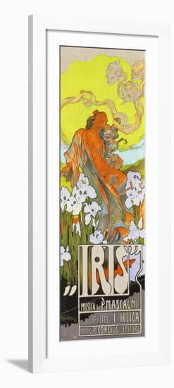 Iris-Adolfo Hohenstein-Framed Giclee Print