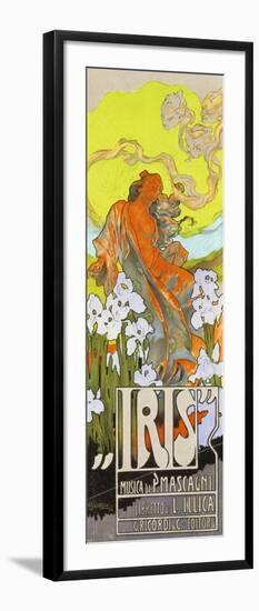 Iris-Adolfo Hohenstein-Framed Giclee Print