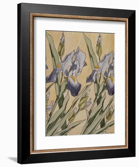 Iris-Koloman Moser-Framed Giclee Print