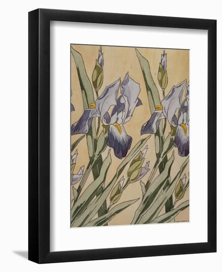 Iris-Koloman Moser-Framed Giclee Print