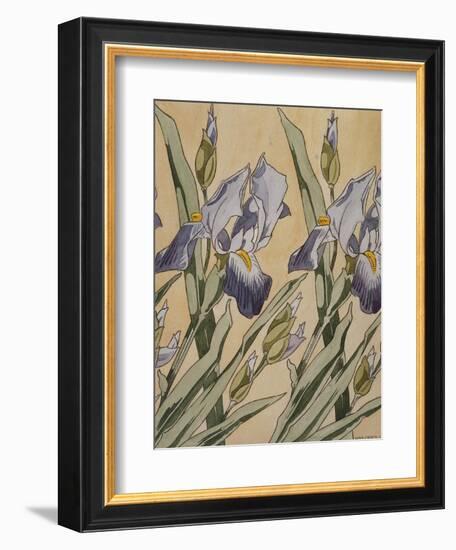 Iris-Koloman Moser-Framed Giclee Print