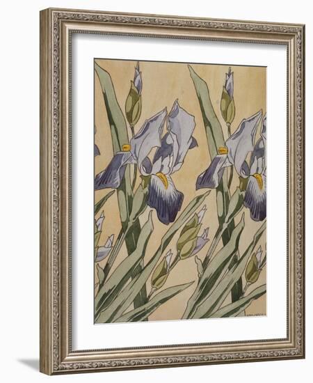 Iris-Koloman Moser-Framed Giclee Print