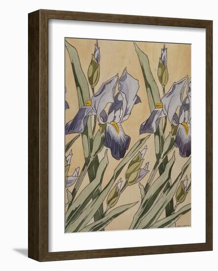 Iris-Koloman Moser-Framed Giclee Print