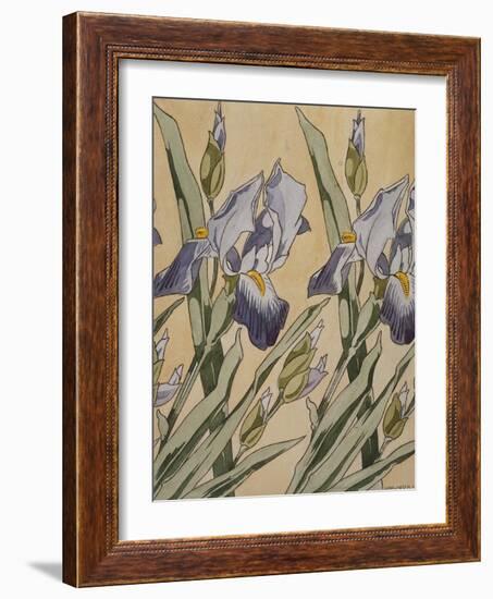 Iris-Koloman Moser-Framed Giclee Print