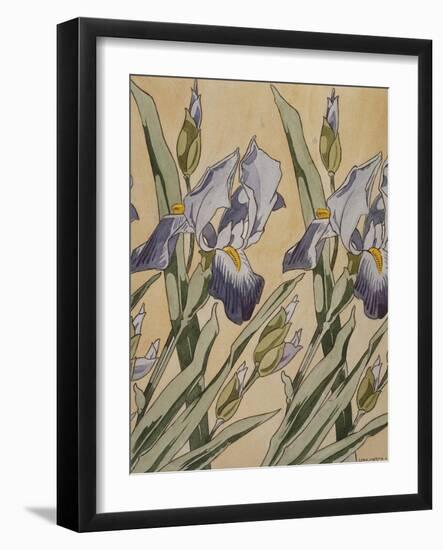 Iris-Koloman Moser-Framed Giclee Print