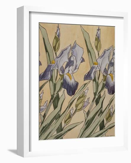 Iris-Koloman Moser-Framed Giclee Print