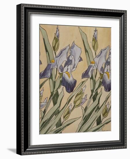 Iris-Koloman Moser-Framed Giclee Print