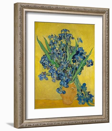 Irises, 1888-Vincent Gogh-Framed Art Print