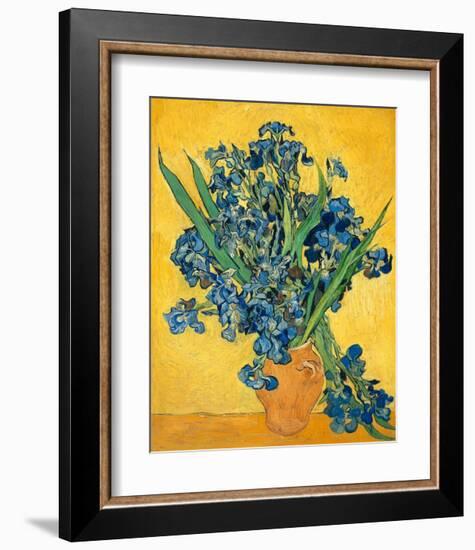 Irises, 1890-Vincent van Gogh-Framed Art Print