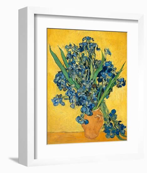 Irises, 1890-Vincent van Gogh-Framed Art Print