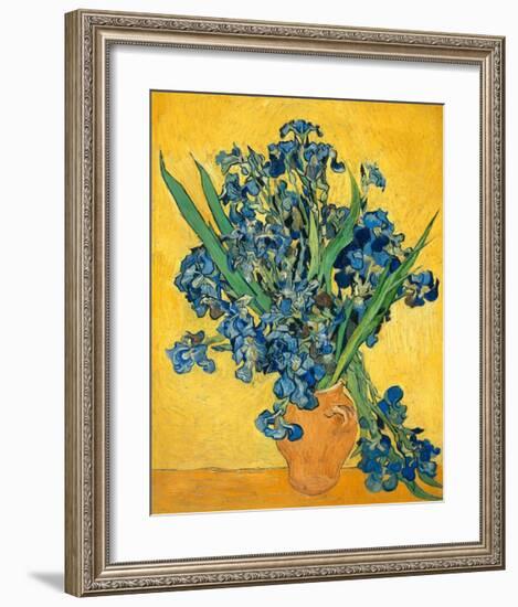 Irises, 1890-Vincent van Gogh-Framed Art Print