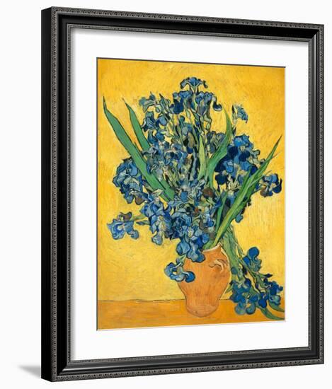 Irises, 1890-Vincent van Gogh-Framed Art Print