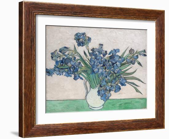 Irises, 1890-Vincent van Gogh-Framed Giclee Print