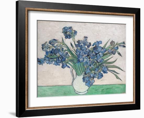 Irises, 1890-Vincent van Gogh-Framed Giclee Print