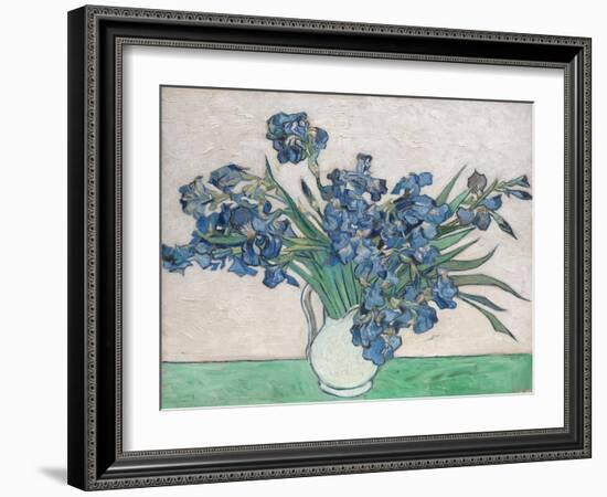 Irises, 1890-Vincent van Gogh-Framed Giclee Print