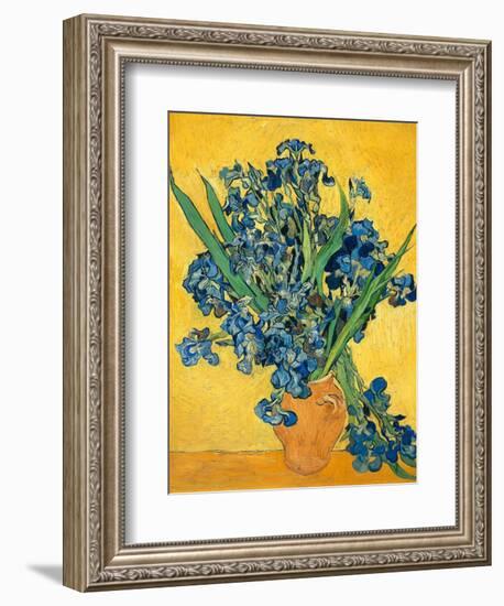 Irises, 1890-Vincent van Gogh-Framed Premium Giclee Print