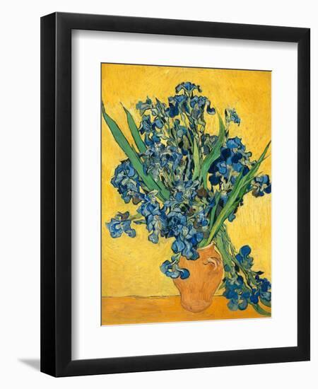 Irises, 1890-Vincent van Gogh-Framed Premium Giclee Print