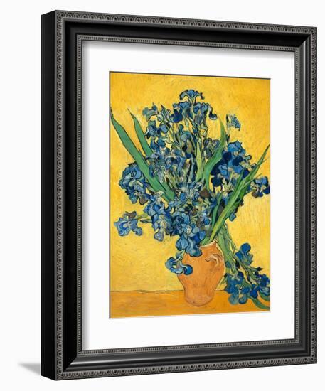 Irises, 1890-Vincent van Gogh-Framed Premium Giclee Print