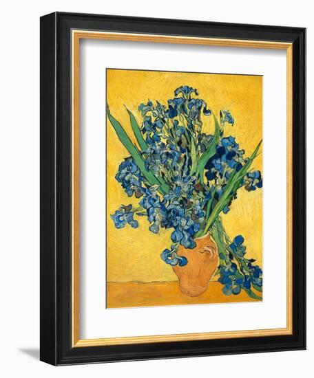 Irises, 1890-Vincent van Gogh-Framed Premium Giclee Print