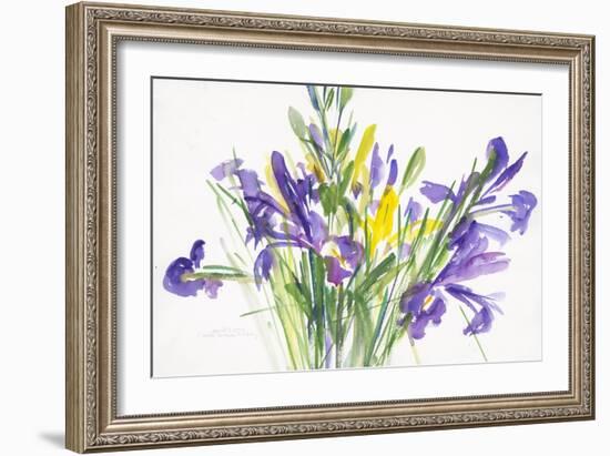 Irises, 1999-Claudia Hutchins-Puechavy-Framed Giclee Print