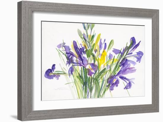 Irises, 1999-Claudia Hutchins-Puechavy-Framed Giclee Print