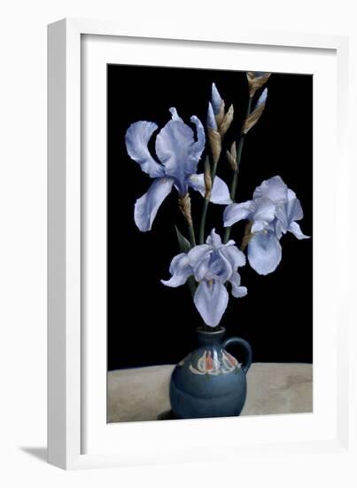 Irises, 2010-James Gillick-Framed Giclee Print