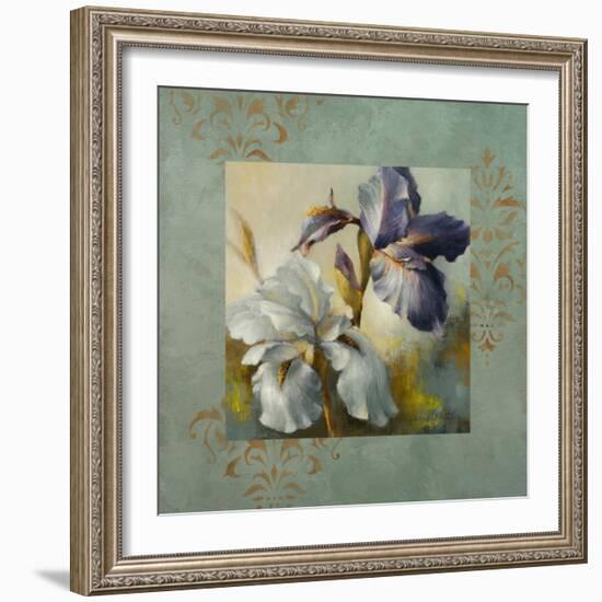 Irises after the Rain-Lanie Loreth-Framed Art Print