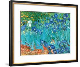 Irises, c.1889-Vincent van Gogh-Framed Art Print