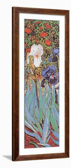 Irises Detail 2-Vincent van Gogh-Framed Art Print