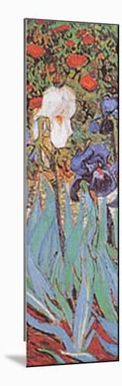 Irises Detail 2-Vincent van Gogh-Mounted Art Print