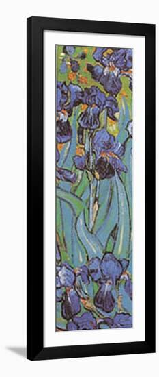 Irises Detail-Vincent van Gogh-Framed Art Print